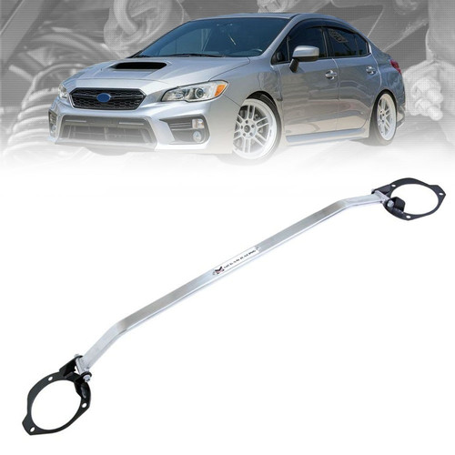 Megan Polish Front Upper Strut Tower Bar For 15-21 WRX VA/12-16 Impreza HB (GP) - Picture 1 of 1