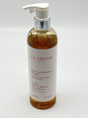 Clarins Tonic Bath & Shower Concentrate with Essential Oils   10.1 oz   NWOB