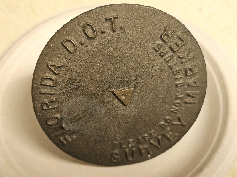 Florida DOT SURVEY MARKER 