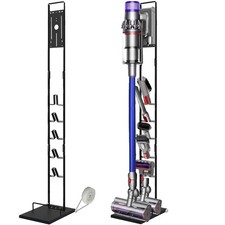 Vacuum Stand with Dyson V15 V11 V10 V9 V8 V7 V6 with Wheels,Heavy Base Metal ...