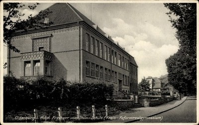 Postcard Oldenburg in Holstein, Baron vom Stein School,... - 4449392