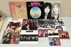 HEART : LOT OF 8 : VINYL LP’S and six 45s.