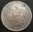 1886-O Morgan Silver Dollar, VF/XF. I13