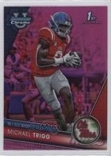 2023 Bowman U Chrome Pink Refractor Michael Trigg #128 2xd