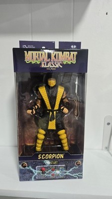 McFarlane Toys- Mortal Kombat Klassic SCORPION Action Figure - Loose Complete