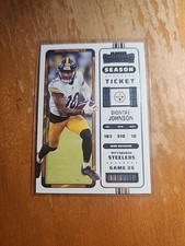Football Card Single 2022 Panini Contenders Season Ticket Diontae Johnson C212