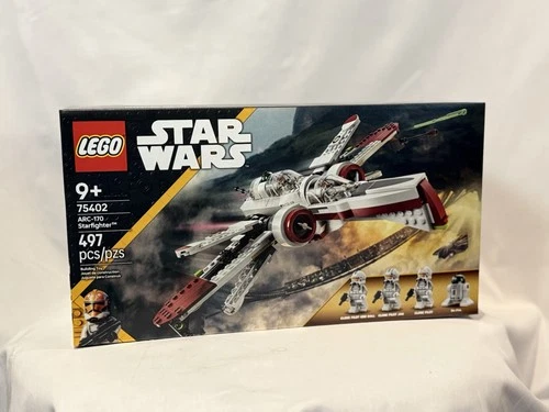New ListingLEGO Star Wars ARC-170 Starfighter 75402 Complete Set 497 Pieces 9+ Odd Ball