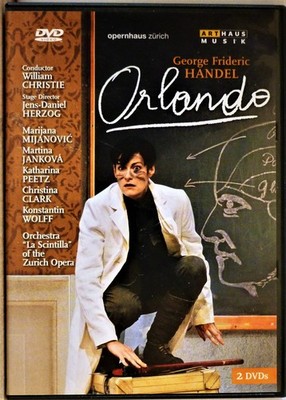 George Frideric Handel:  Orlando aus dem Opernhaus Zürich 2 DVDs