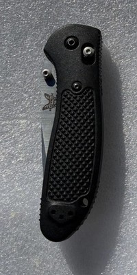 Benchmade 154CM Mel Pardue Folding Knife Black