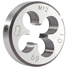 M12 x 1 Metric Round Die Machine Thread Right Hand M12 x 1.0mm Threading
