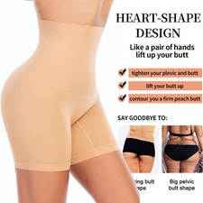 Tummy Control All-Day Boned High-Waisted Shorts Pants Women Slimming Body Shaper