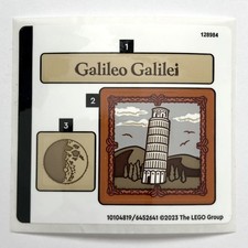 LEGO STICKER SHEET 40595 Tribute To Galileo Galilei CUUSOO Ideas Decals Stickers