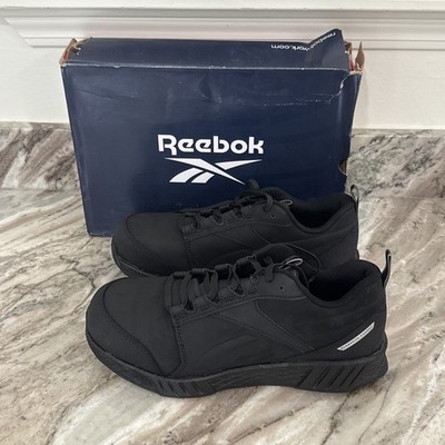 NIB Reebok Work Fusion Formidable RB4300 Men 11.5 M Black Comp Toe Shoes