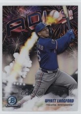 2025 Bowman Chrome Adios Wyatt Langford #AD-11 17o2