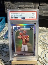 2024 Panini Donruss Optic - Rated Rookie Jayden Daniels #248 Holo Prizm PSA 9
