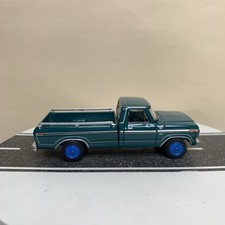 Greenlight Hollywood Fargo 1978 Ford F-150 Ranger XLT Chase Blue-Green 1:64 NM