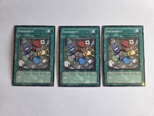 Yu-Gi-Oh! Solidarity SDMM-EN030 1st Edition (Set of 3) Light Played 