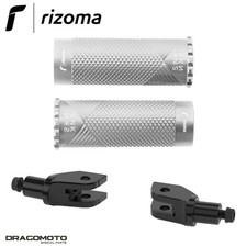 SNAKE pegs Ducati Multistrada V4 2025 RIZOMA PE615A PE725B Silver