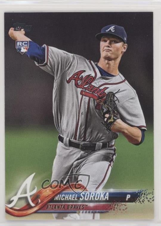 2018 Topps Update Mike Soroka (Vertical Pitching) #US68 h6c