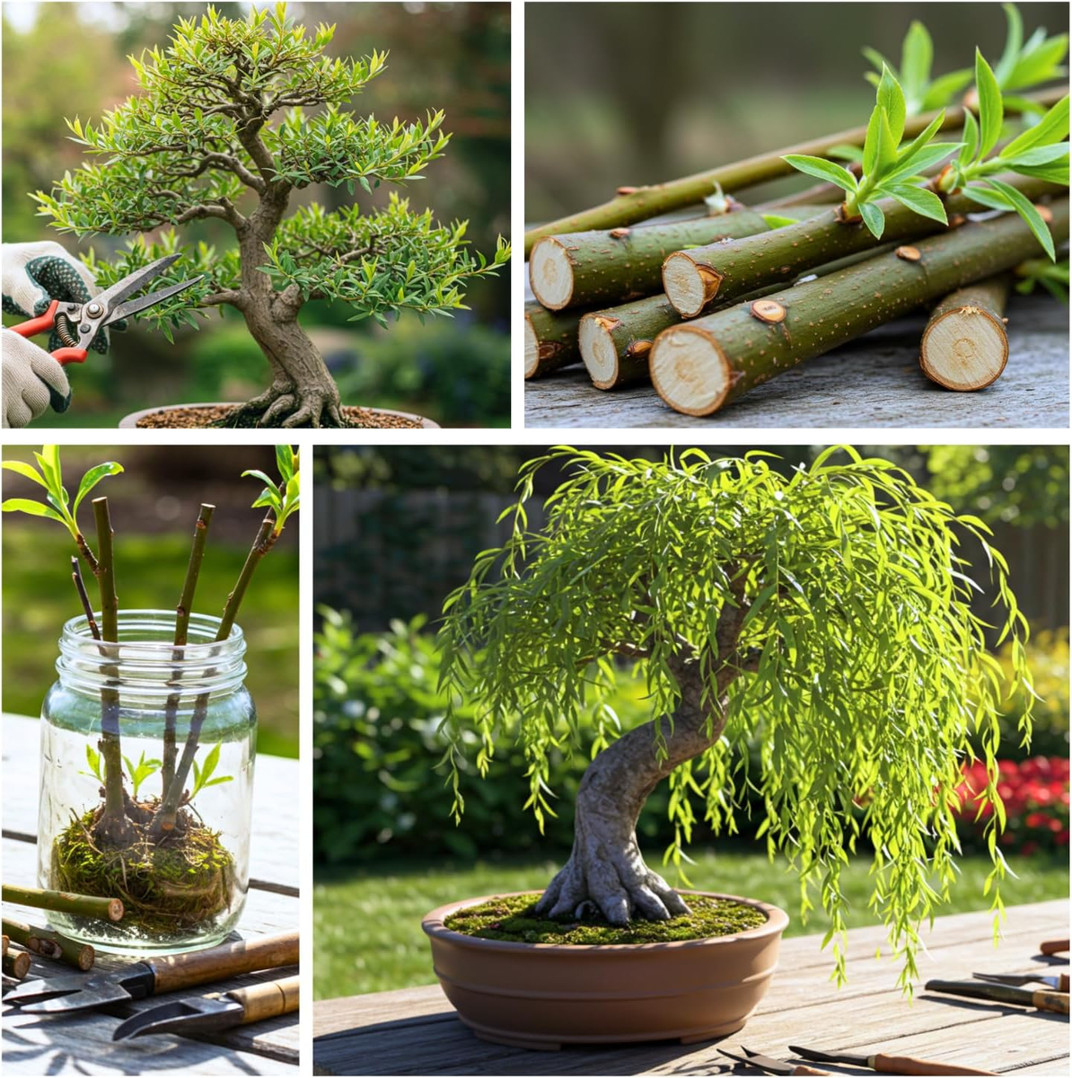 Weeping Willow Tree In Pot