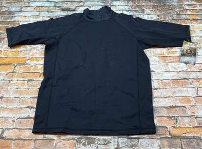 Pipe Hitters Union Compression Shirt Adult L Black Short Sleeve Workwear Mens