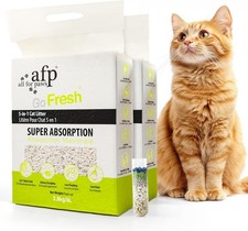ALL FOR PAWS 5-in-1 Mixed Tofu Cat Litter, 5.6Kg (2Pack) Clumping Cat Litter, D 5.00 per kilo