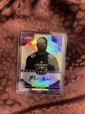 2015 Leaf U.S. Army All-American Bowl 14/15 auto mike weber Purple