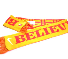 Nike AFC Richmond Ted Lasso Believe In Soccer Scarf Gold Pink NWT Ships Free