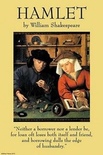 Listing image for Hamlet: Neither a Borrower nor a Lender Be William Shakespeare Poster Print