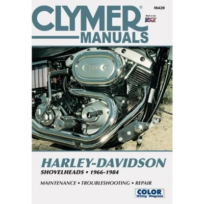 Harley Davidson Shovelheads (1966-1984) Reparaturanleitung Clymer - Bild 1 von 4