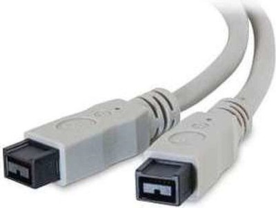 Firewire Cable (IEEE 1394b) 1m, 9 Pin to 9 Pin Connector - White