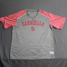 Unbranded XL St. Louis Cardinals Dynasty Grey Short Sleeve T-Shirt