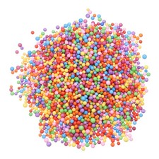 Foam Beads Foam Balls 2-3mm for Wedding Multicolored 1 Pack Approx 4000pcs
