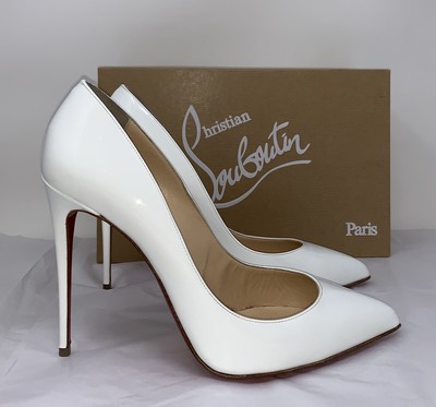 christian louboutin pigalle follies white
