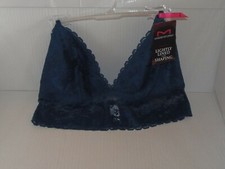NEW MAIDENFORM BRALETTE, OCEANIC BLUE, LARGE, RETAILS 32.00   A-BRA-150 