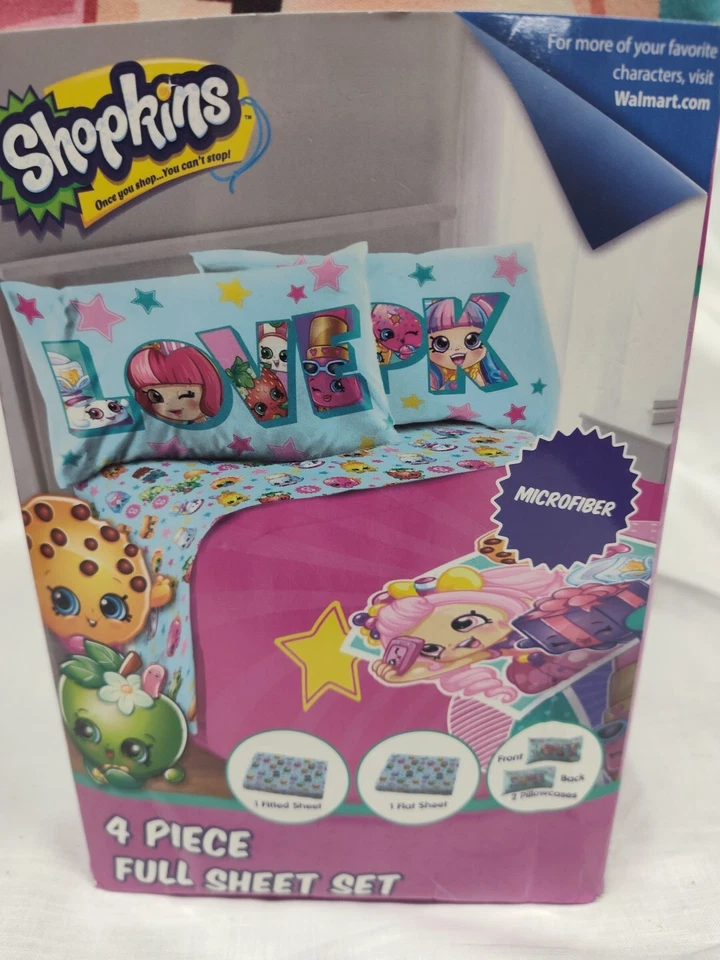 Juego completo de sábanas Shopkins 'Better Together' Foto 2 de 4