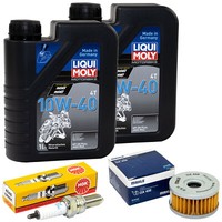 Set 2L Inspektion FüR Suzuki Dr 350 Se Sh S DR350 1994-99 ÖL ÖLfilter ZüNdkerze