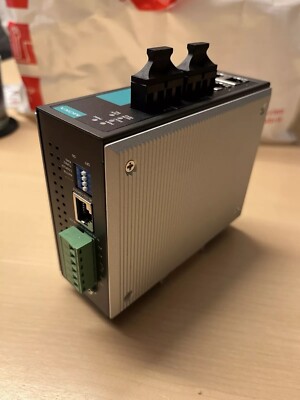 MOXA EDS-405A-MM-SC Switch, Schwarz
