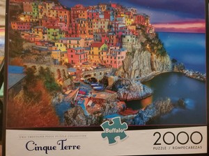 buffalo games cinque terre 1000 piece jigsaw puzzle