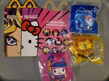 McDonalds Happy Meal Yu-Gi-Oh x Hello Kitty Set Of 3 Box