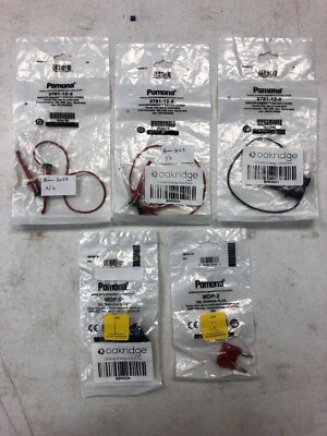POMONA BANANA PLUG MDP-0, MDP-2 DUAL, 3781-12-2 , 3781-12-0 patch cord 5Pcs.
