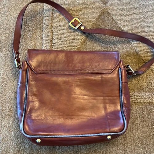Vintage Valentina leather satchel shoulder bag purse Made in Italy, $26.79 - Photo 5