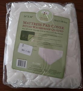 tl care organic crib mattress pad