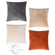 Confezione da 2 federe 50x50 cm feeling cashmere federa 500 g/m² flanella luna