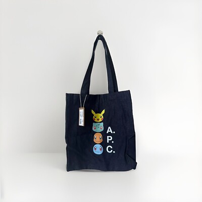 A.P.C. X POKÉMON LOU TOTE BAG | eBay