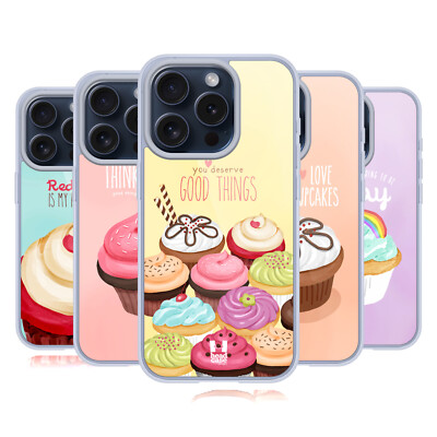 HEAD CASE DESIGNS CUPCAKE FREUDE SOFT GEL HANDYHÜLLE FÜR APPLE iPHONE HANDYS