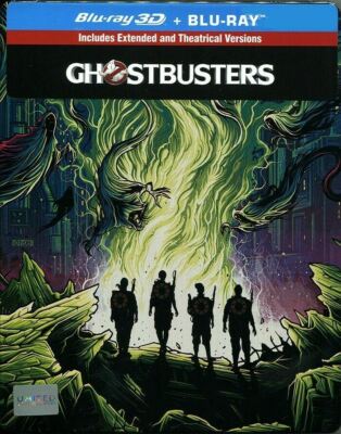 Ghostbusters (2016) Limited SteelBook 2D/3D Blu-ray Region Free - Extended