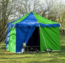 WEEKEND SALE Medieval square G&B 3x3 M water proof functional Tent for camping