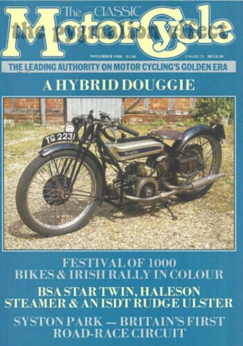 The Classic MotorCycle Magazine 1949 BSA Star Twin DT5 1928 Douglas SW5 Haleson  - Photo 1/2