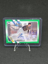 2021 Topps Pro Debut Green Auto /99 Jagger Haynes #PD-49 Autograph